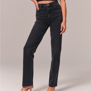 NWOT Abercrombie 90s Ultra High Rise Straight